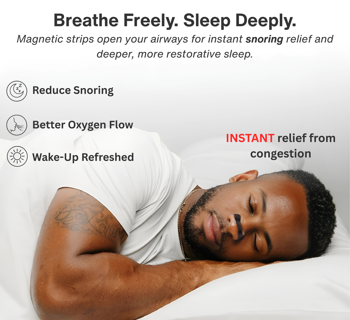 Noctal Magnetic Nasal Strips