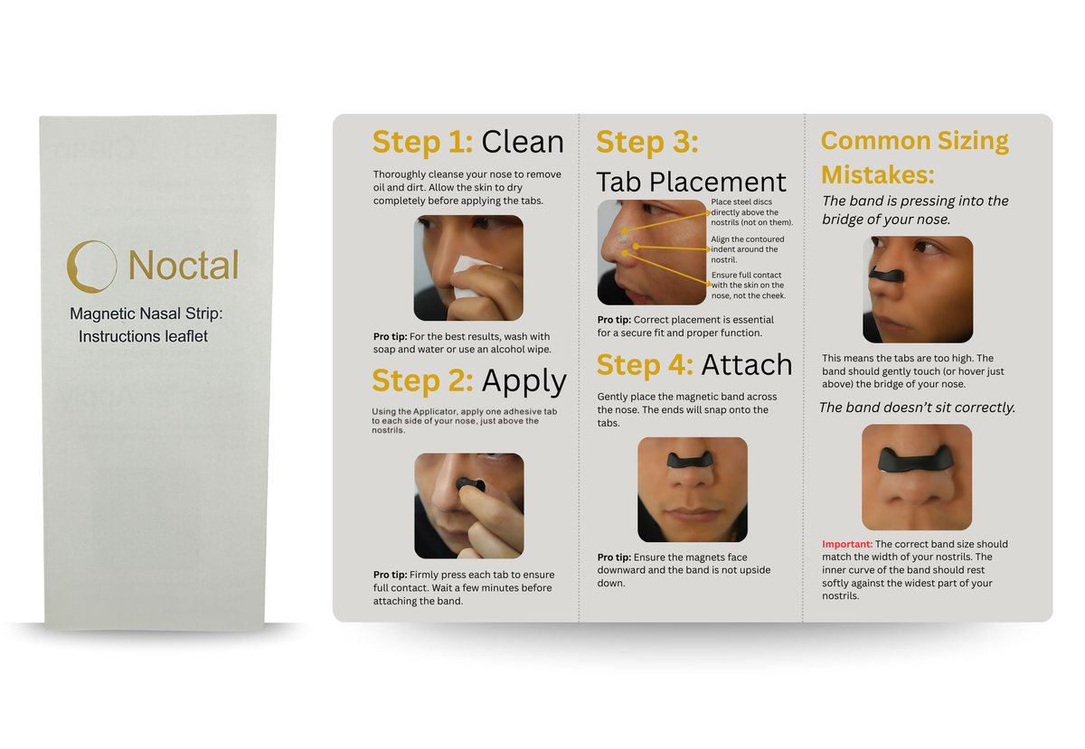 Noctal Magnetic Nasal Strips
