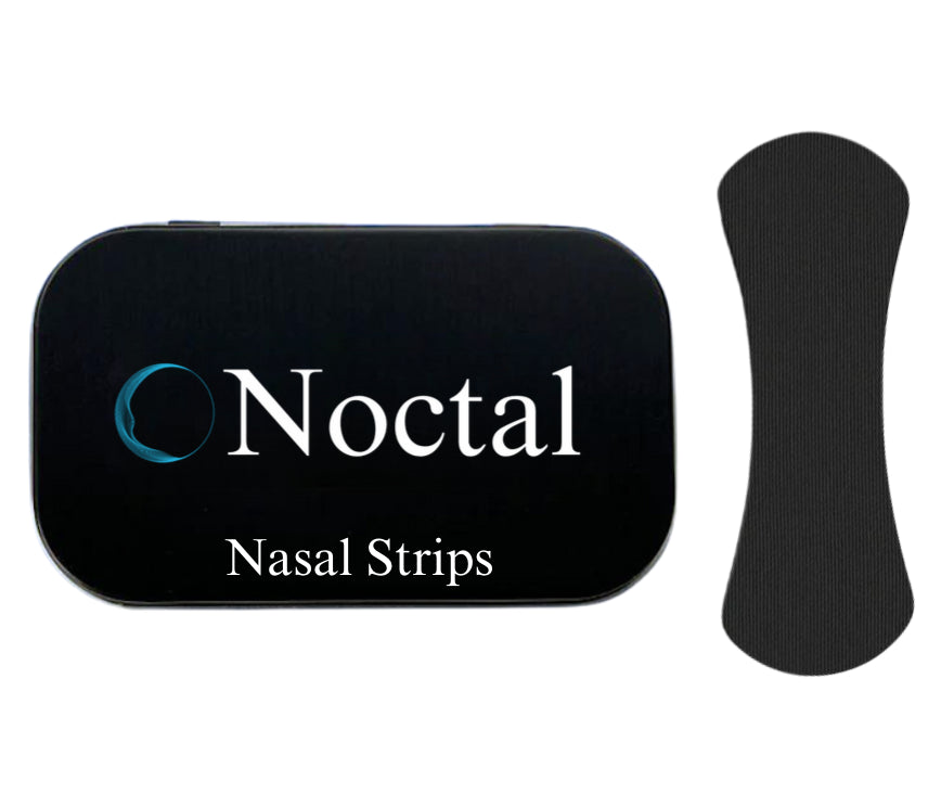 Noctal Premium Black Nasal Strips, Extra Strength
