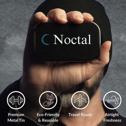 Noctal Premium Black Nasal Strips, Extra Strength